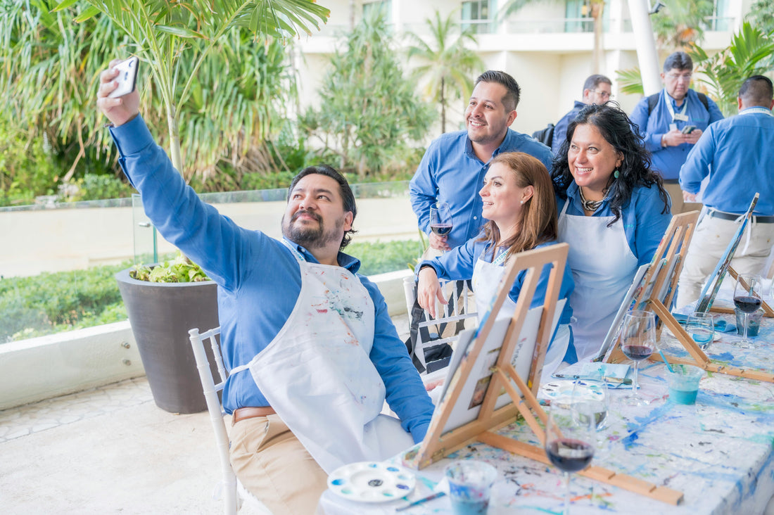 The Power of Paint : How Art Workshops can boost your mental health being.