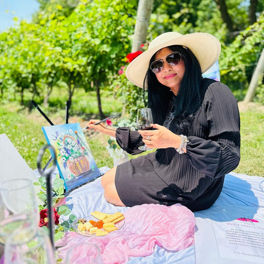 Niagara-on-the-Lake Paint and Sip Experience at Riverview Cellars Winery 13th September| 12:00 Pm to 2:30 Pm