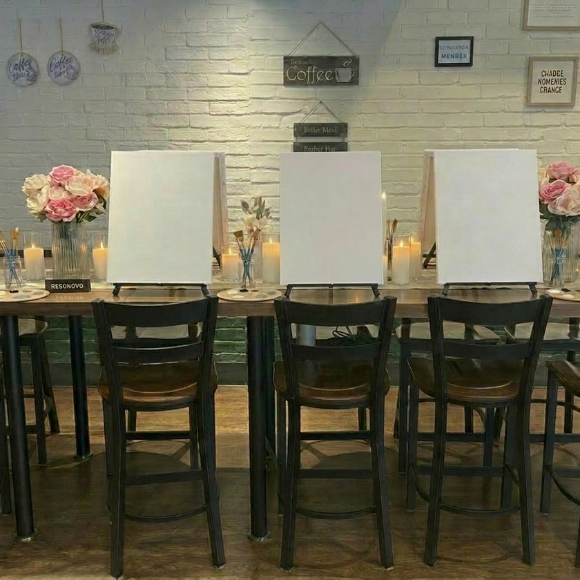 Paint, Snack & Sip: A Cozy Ladies’ Night at William’s Café, Burlington | Artful Escapes X Upasana Dhawan | 23rd April
