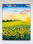 Sunset Sunflower Paint & Sip at Campbell's Cross Farm | 8th August, 5:30 Pm - 8:00 Pm