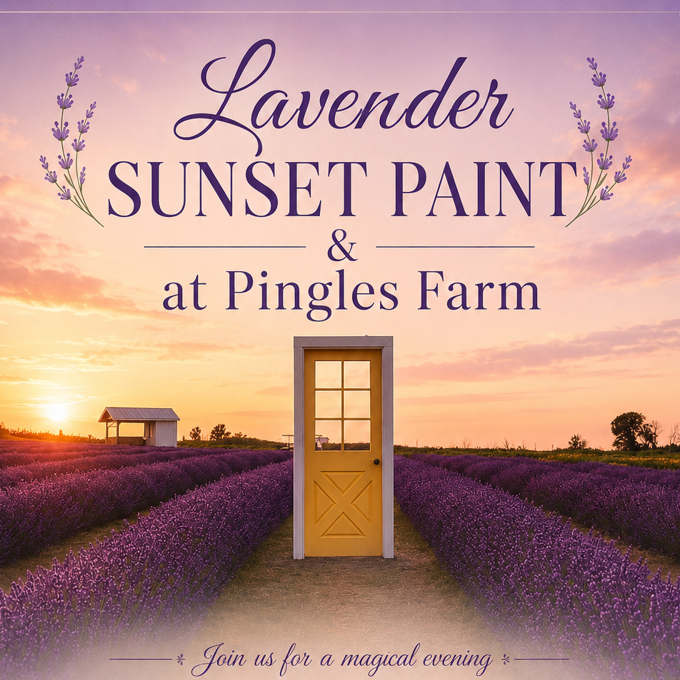 Lavender Sunset Paint & Sip at Pingles Farm, Toronto|18th July| 5:00 PM - 7:00 PM