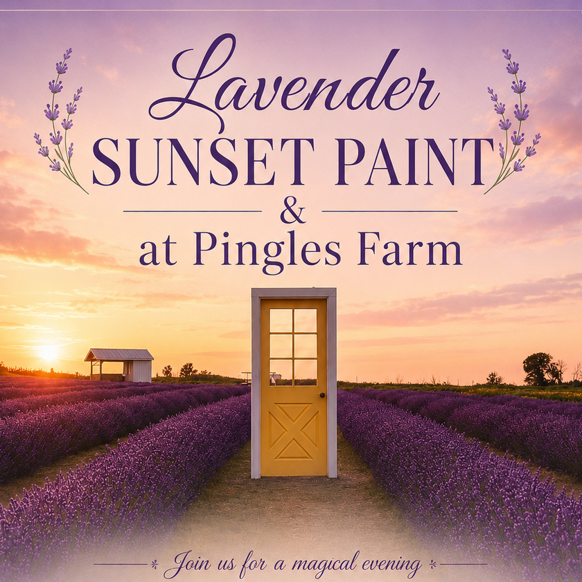 Lavender Sunset Paint & Sip at Pingles Farm, Toronto|18th July| 5:00 PM - 7:00 PM
