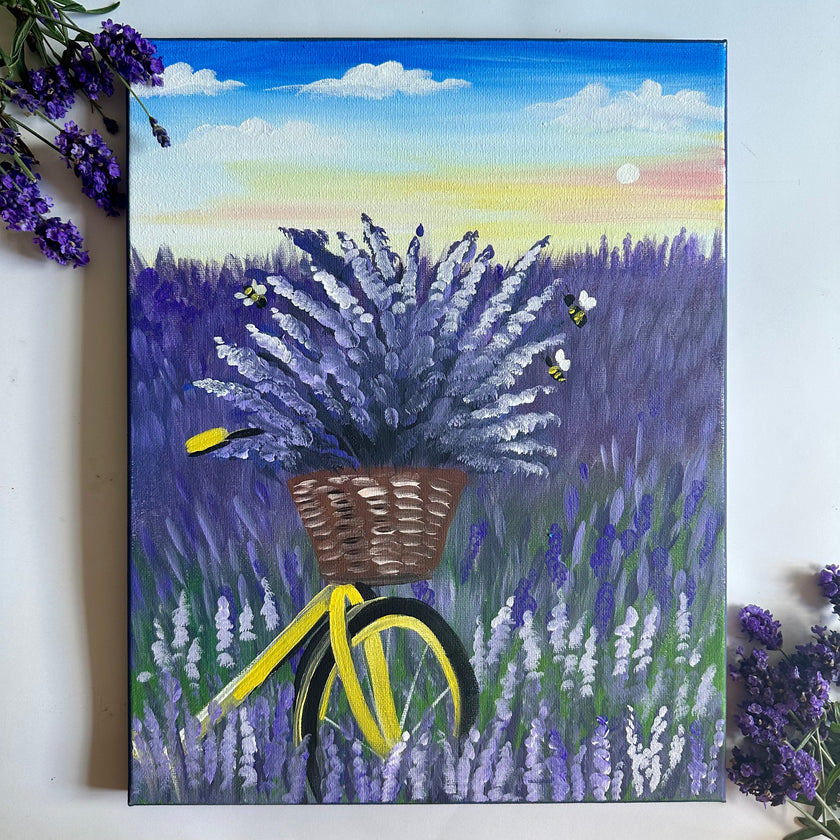Lavender Sunset Paint & Sip at Pingles Farm, Toronto | 4th July, 5:00 Pm - 7:00 Pm