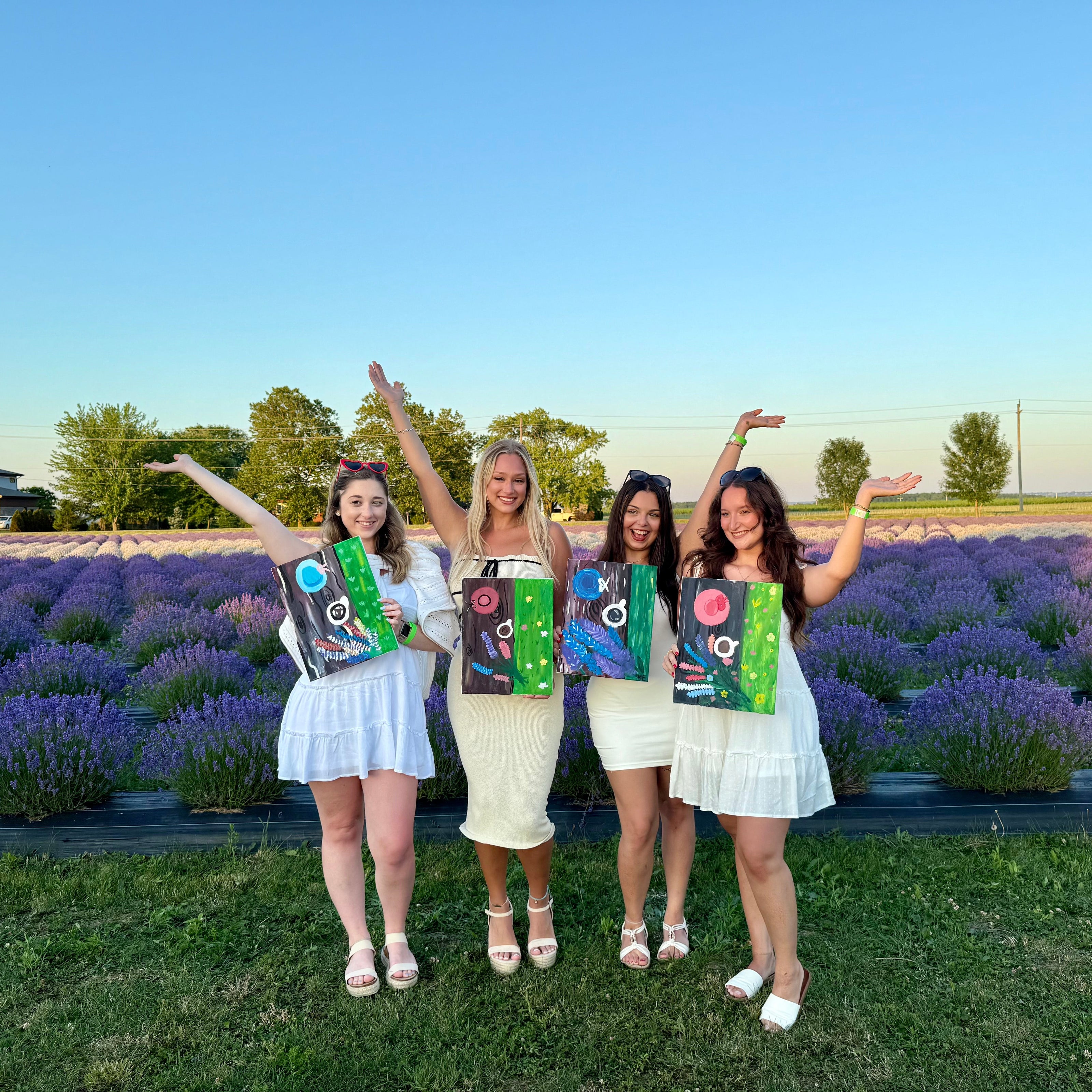 Lavender Dreams: Sunset Paint Party at Neob Lavender Farm, Niagara on the lake | 28th June