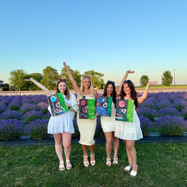 Lavender Dreams: Sunset Paint Party at Neob Lavender Farm, Niagara on the lake | 28th June