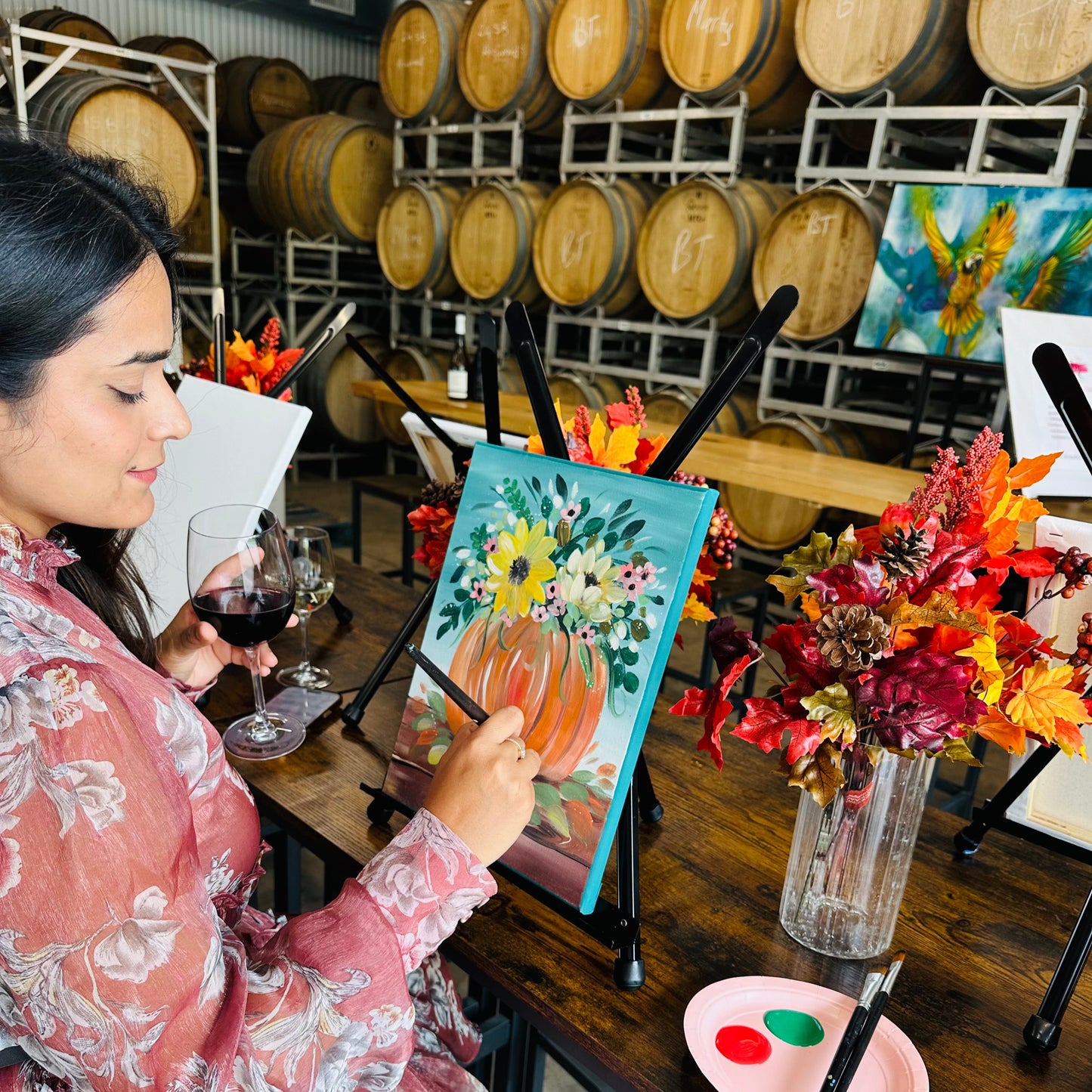 Sip & Paint at Bella Terra Vineyards