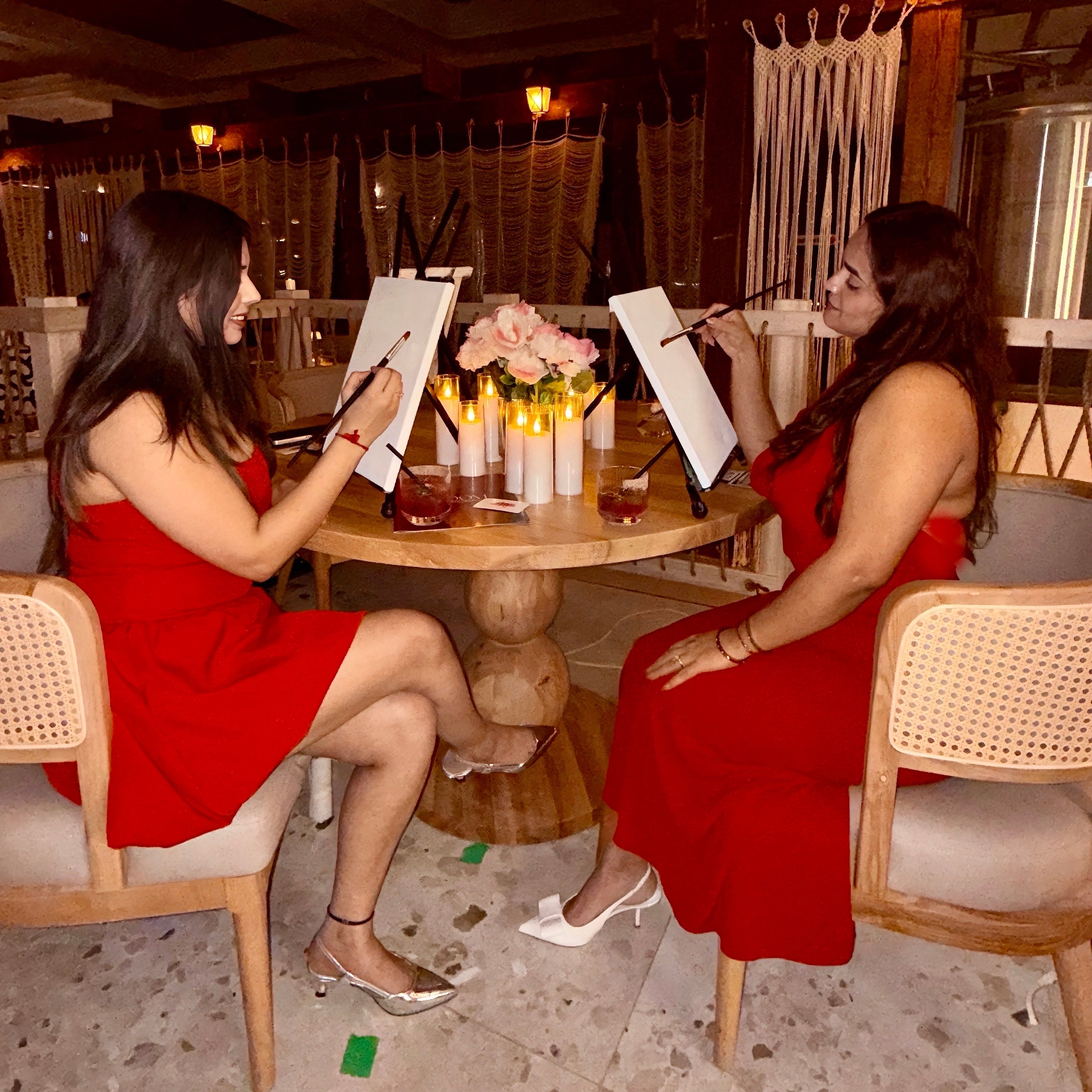 Galentine’s Paint Party at Dhoom Toronto