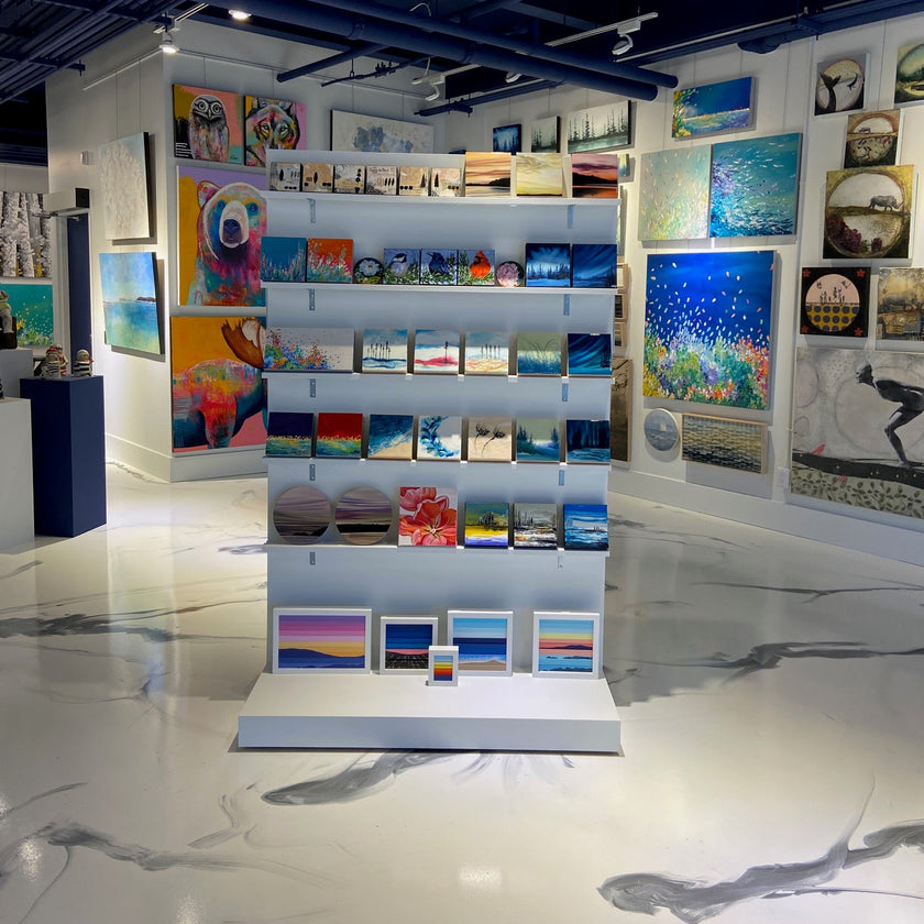 🌲 Winter Glow : A Detailed Acrylic Landscape Workshop